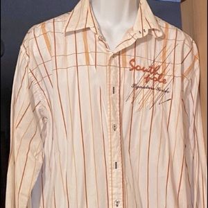 NWT Men’s South Pole Button Down Shirt Size XL